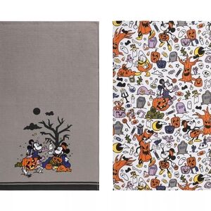Disney Halloween Mickey and Minnie Kitchen Towels